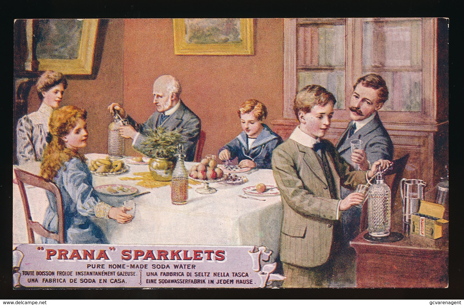 RECLAME -  PRANA SPARKLETS  - SODA WATER - Publicidad