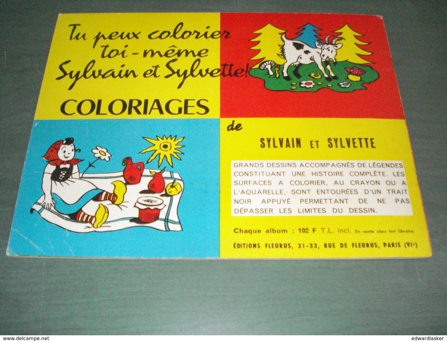 SYLVAIN Et SYLVETTE N°9 : Les Nouveaux Robinsons - Albums Fleurette Réimp. 1956 - BE - Sylvain Et Sylvette