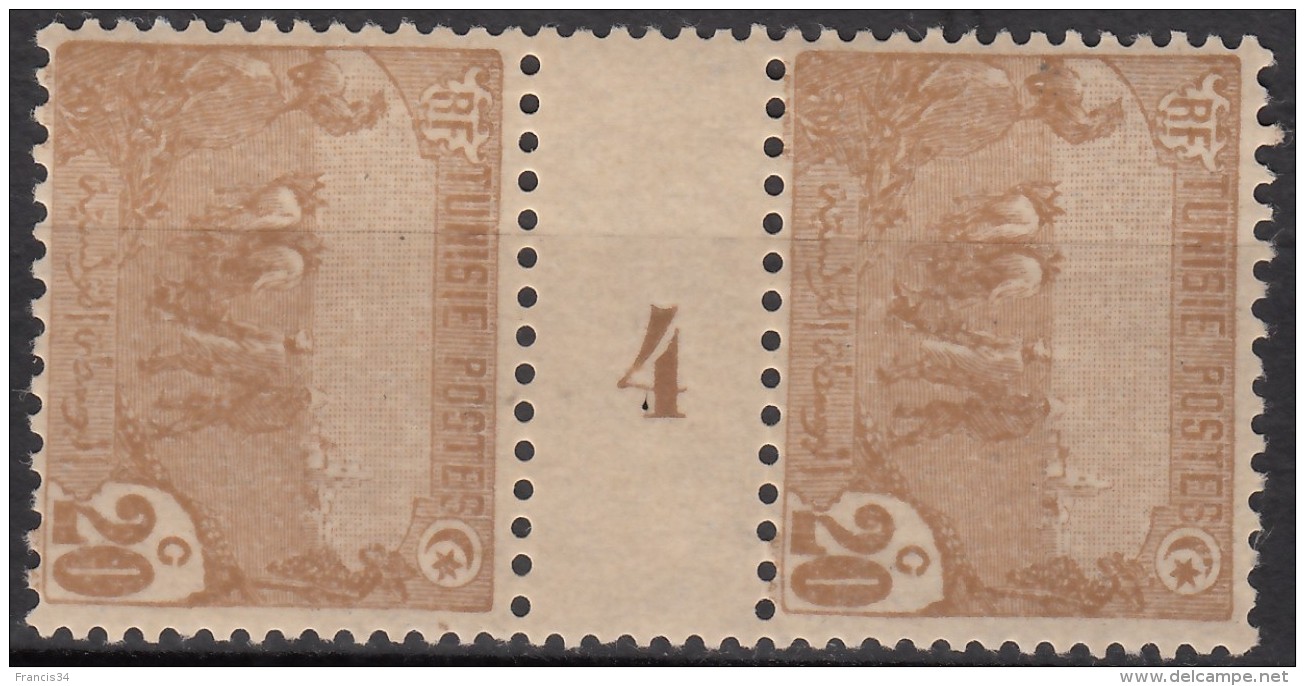N° 34 Millésime " 4 " - X X - ( C 1296 ) - Unused Stamps