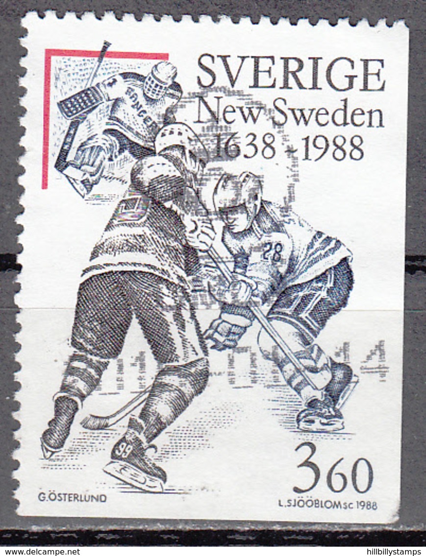 SWEDEN     SCOTT NO. 1677    USED     YEAR  1988 - Gebraucht