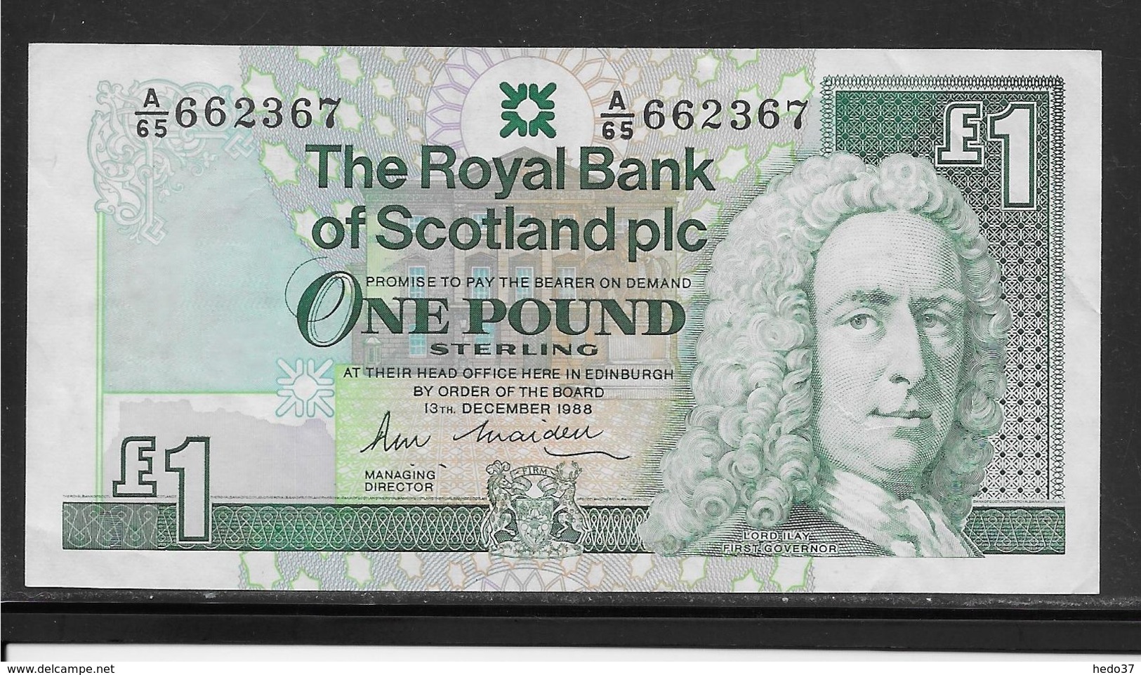 Ecosse - 1 Pound - Pick N°346 - SPL - Altri – Europa