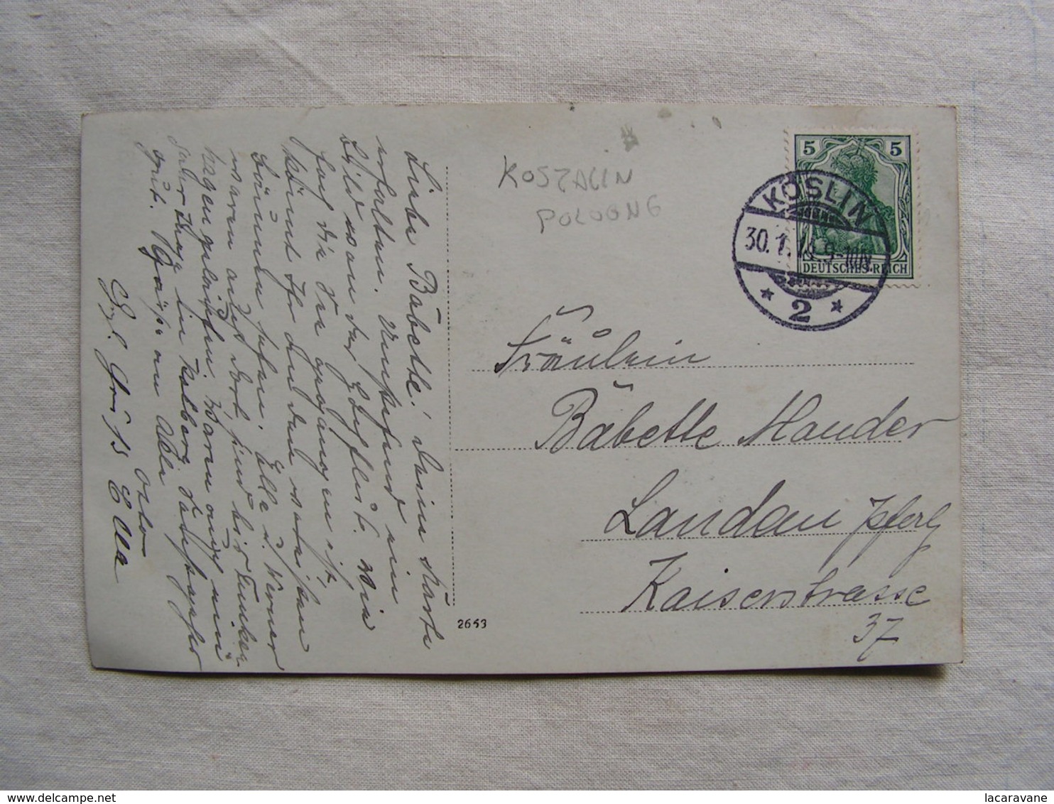 Koslazin Pologne Koslin Carte Photo Foto 172 - Pologne