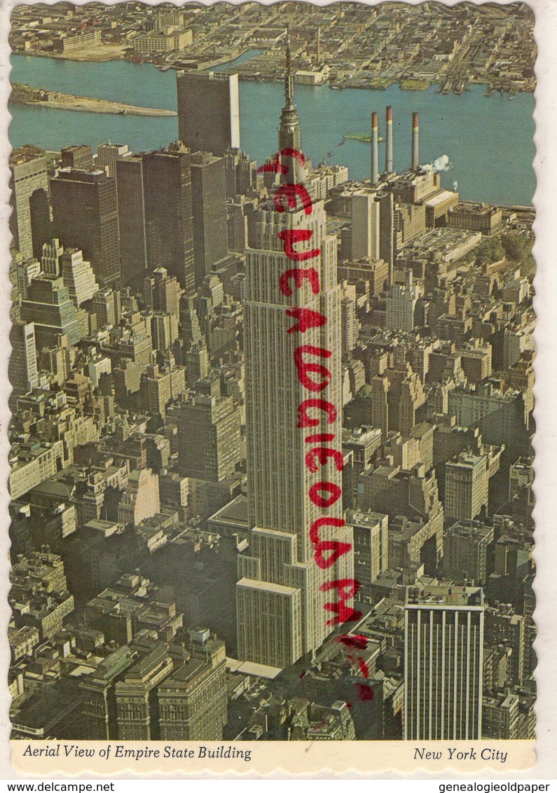 ETATS UNIS AMERIQUE - NEW YORK CITY - AERIAL VIEW OF EMPIRE STATE BUILDING - Empire State Building