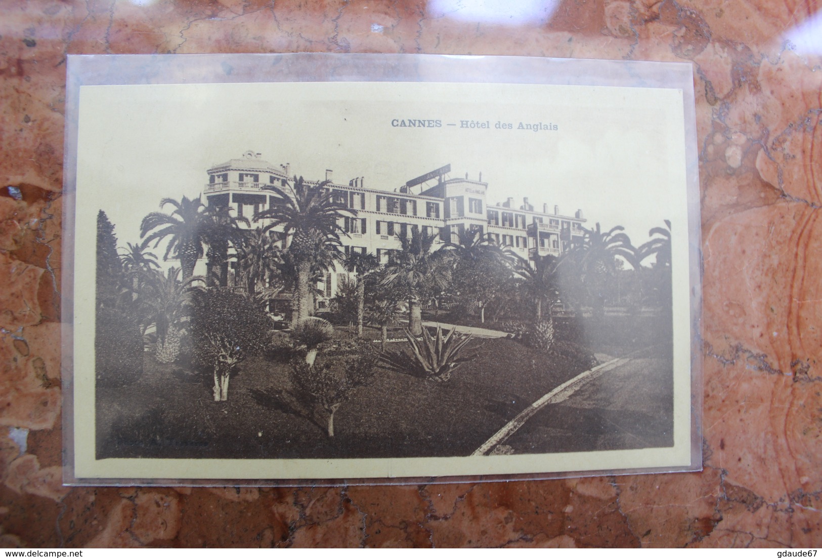 CANNES (06) - HOTEL DES ANGLAIS - Cannes