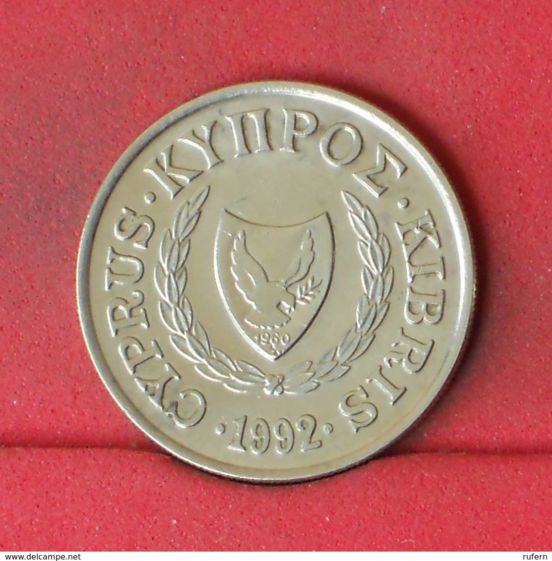 CYPRUS 10 CENTS 1992 -    KM# 56,3 - (Nº23111) - Chipre