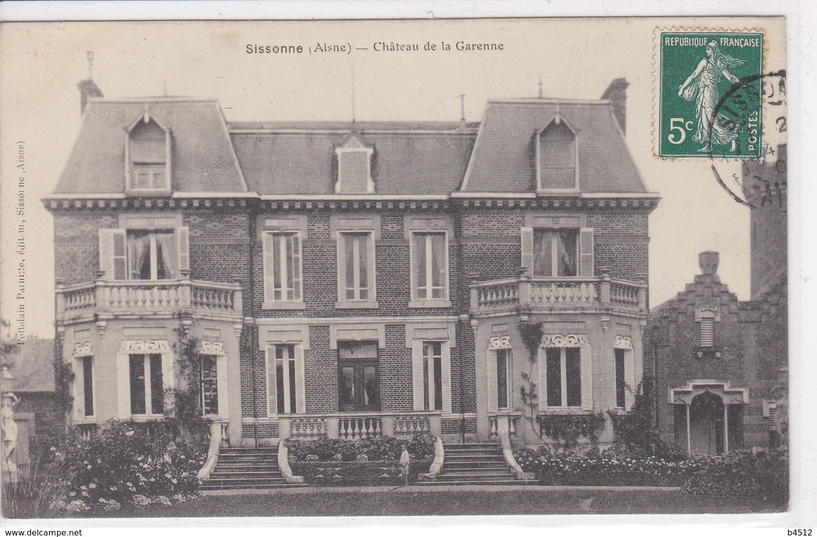 02 SISSONNE Château De La Garenne - Sissonne