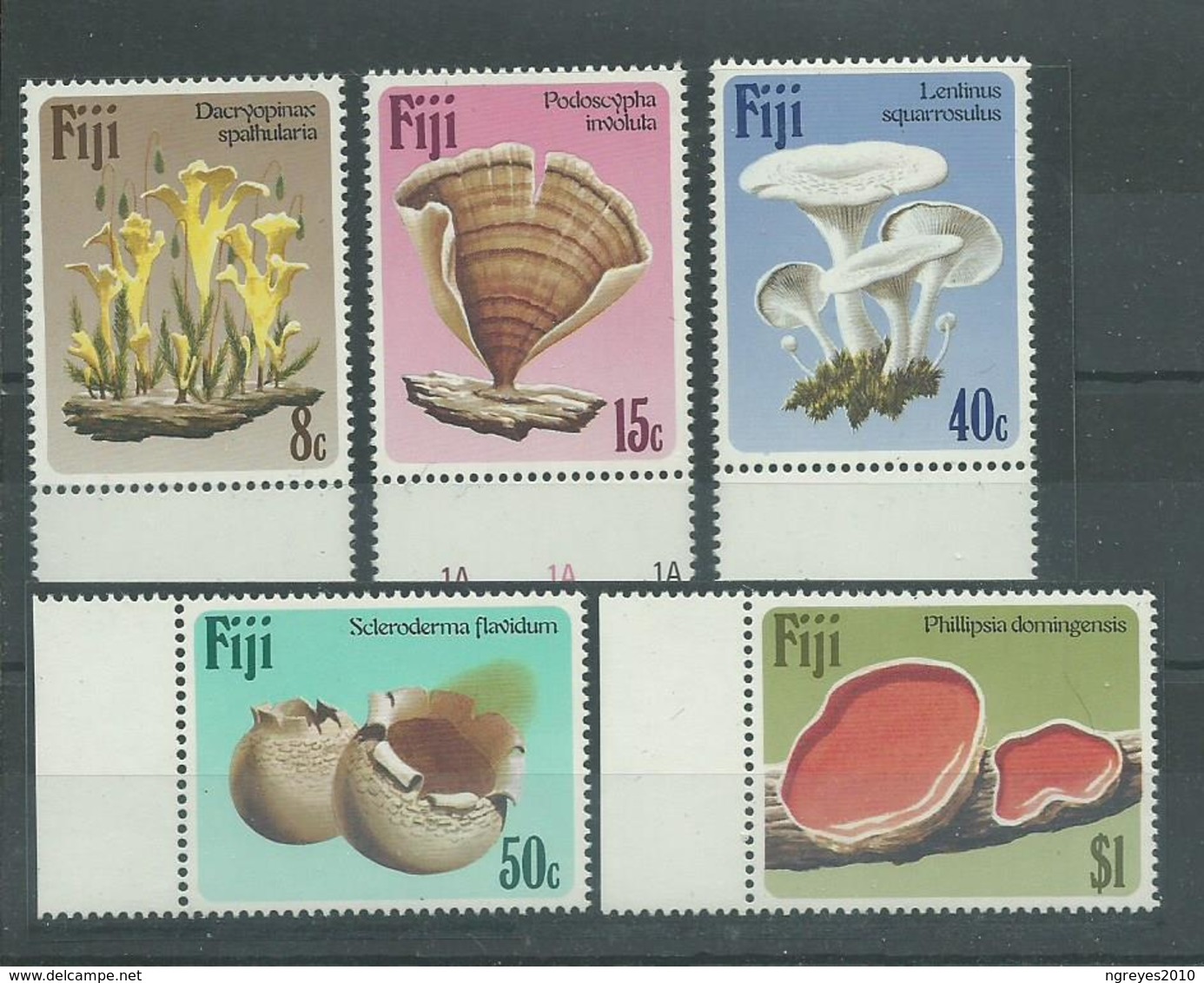 180028717  FIJI.  YVERT   Nº  493/7  **/MNH - Fiji (1970-...)