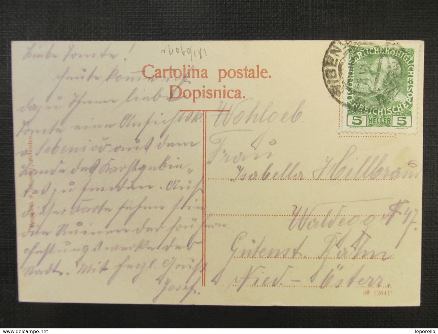 AK SEBENICO SIBENIK 1910 //  D*31967 - Croatia