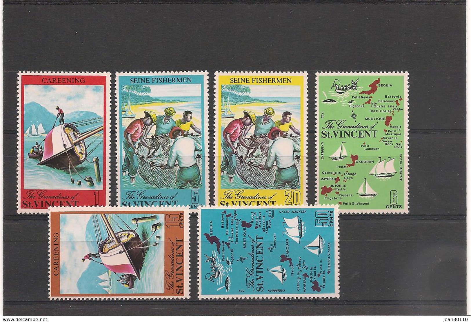 St VINCENT Année 1971 Les Grenadines N°Y/T : 306/11** - St.Vincent (1979-...)