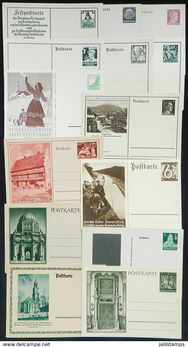 29 GERMANY: 13 Postal Cards, Most Illustrated, Very Thematic, Excellent Quality! - Altri & Non Classificati