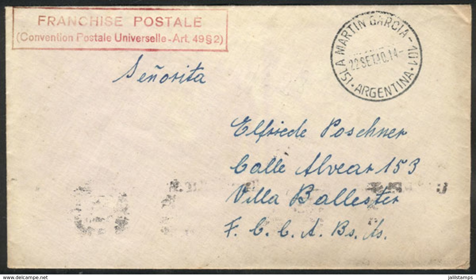 85 GERMANY: WWII INTERNED GERMAN SAILORS OF CRUISER GRAF SPEE IN ARGENTINA: Cover Sent By A Sailor Of The Cruiser Graf S - Sonstige & Ohne Zuordnung