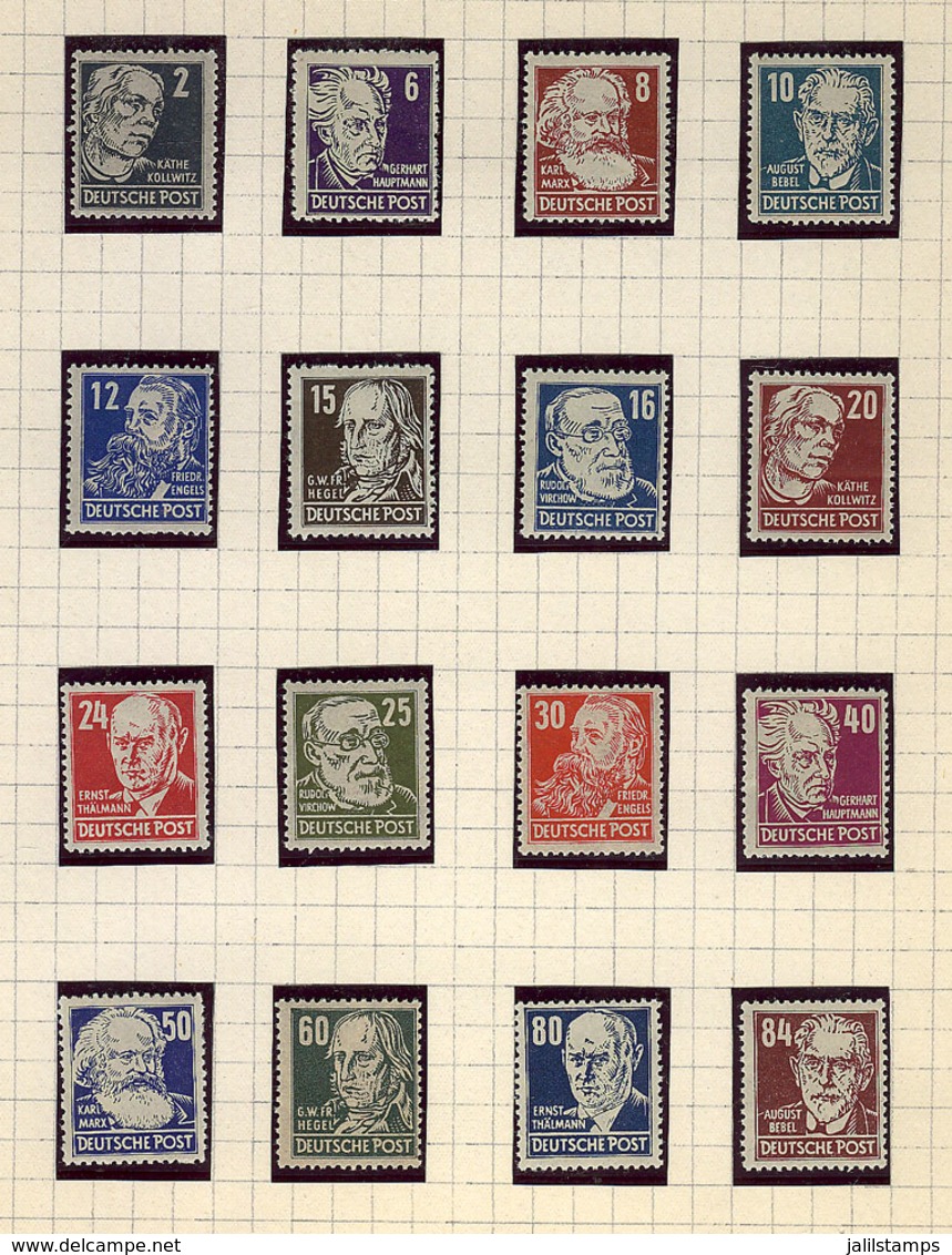 108 GERMANY: Small Very Old Collection On Album Pages, Very Fine General Quality! - Other & Unclassified