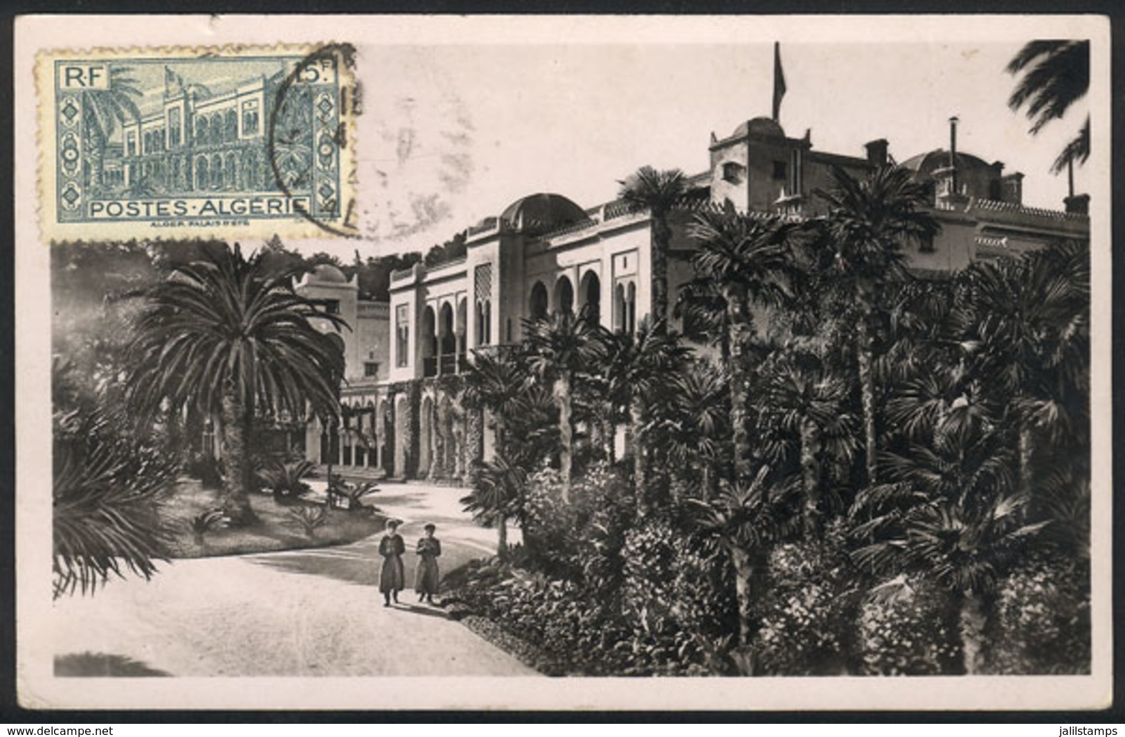 170 ALGERIA: Old Maximum Card: Summer Palace In Algiers, VF Quality - Cartoline Maximum