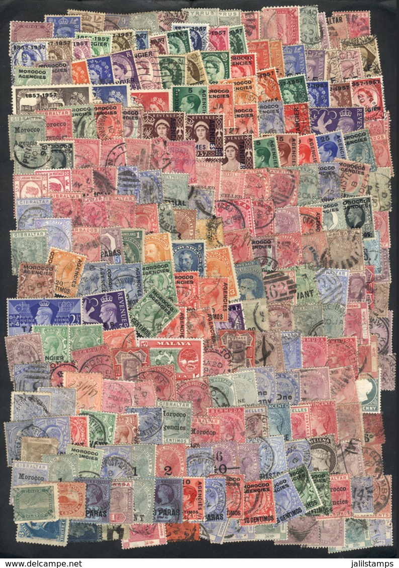 1106 BRITISH COLONIES: Interesting Lot Of Used And Mint Stamps (some Can Be Without Gum), Fine General Quality (some May - Other & Unclassified