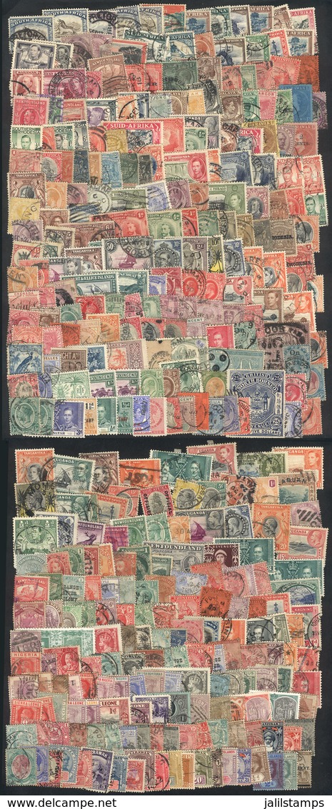 1107 BRITISH COLONIES: Several Hundreds Stamps, Mainly Old, Most Used And In General Of Fine To Very Fine Quality. The E - Other & Unclassified