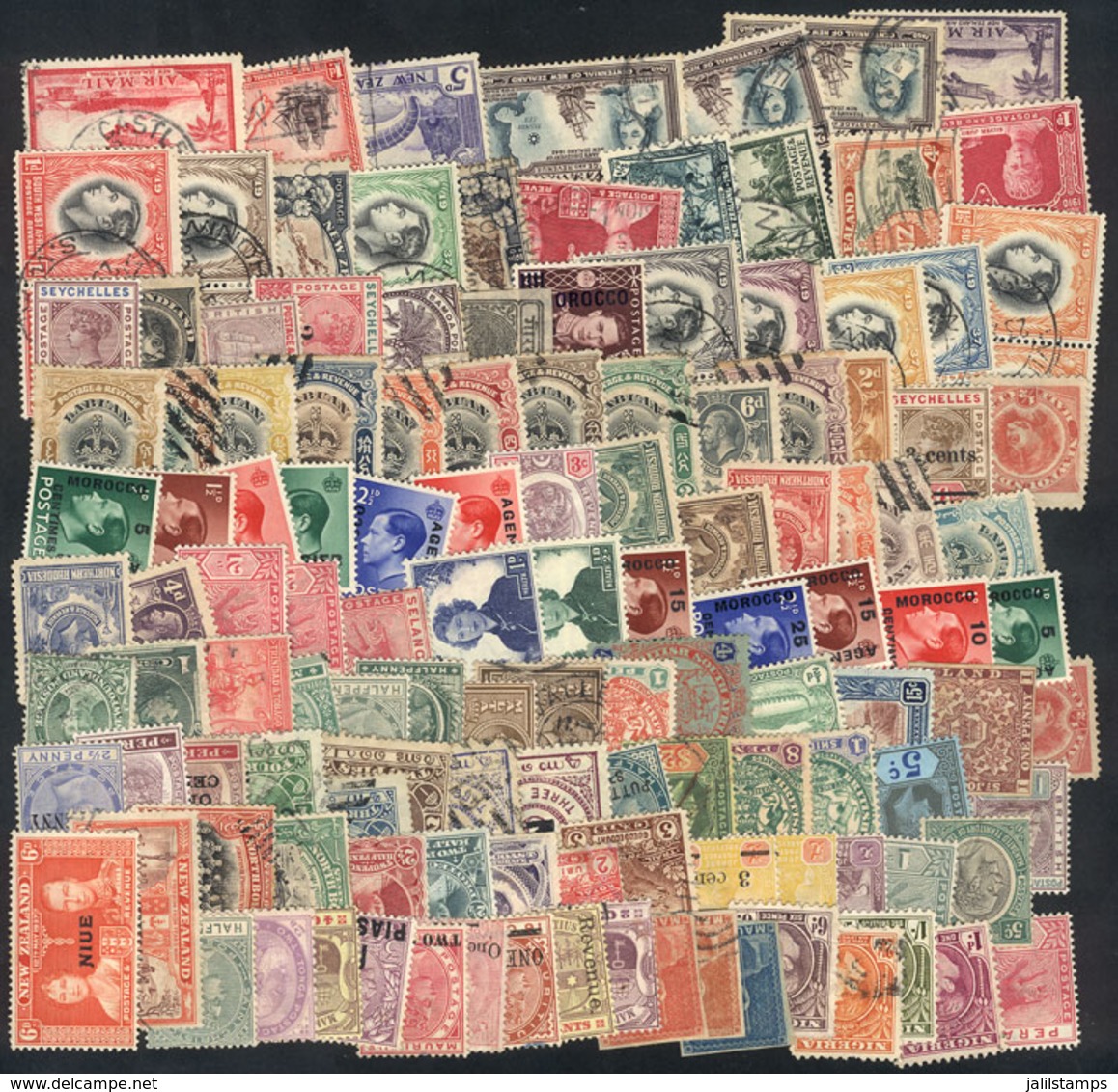 1109 BRITISH COLONIES: Interesting Lot Of Used And Mint Stamps, Fine To VF General Quality! - Other & Unclassified