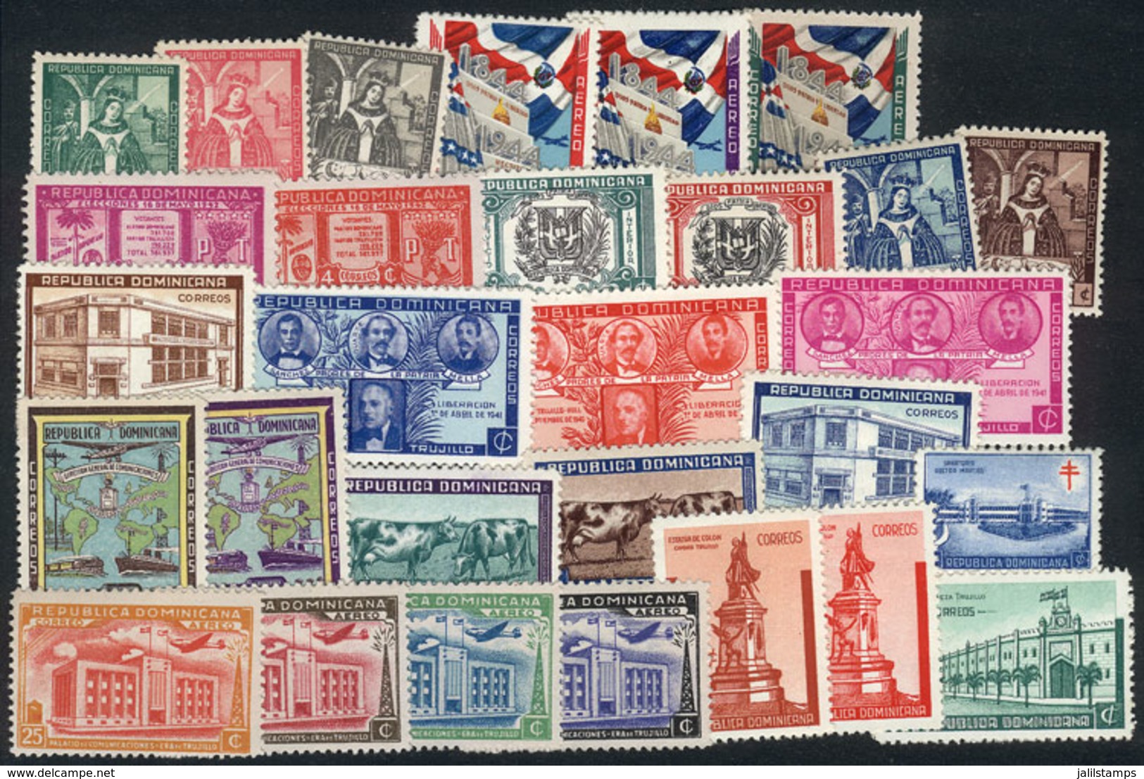 1163 DOMINICAN REPUBLIC: Lot Of Unmounted Sets, Excellent Quality! - Dominikanische Rep.