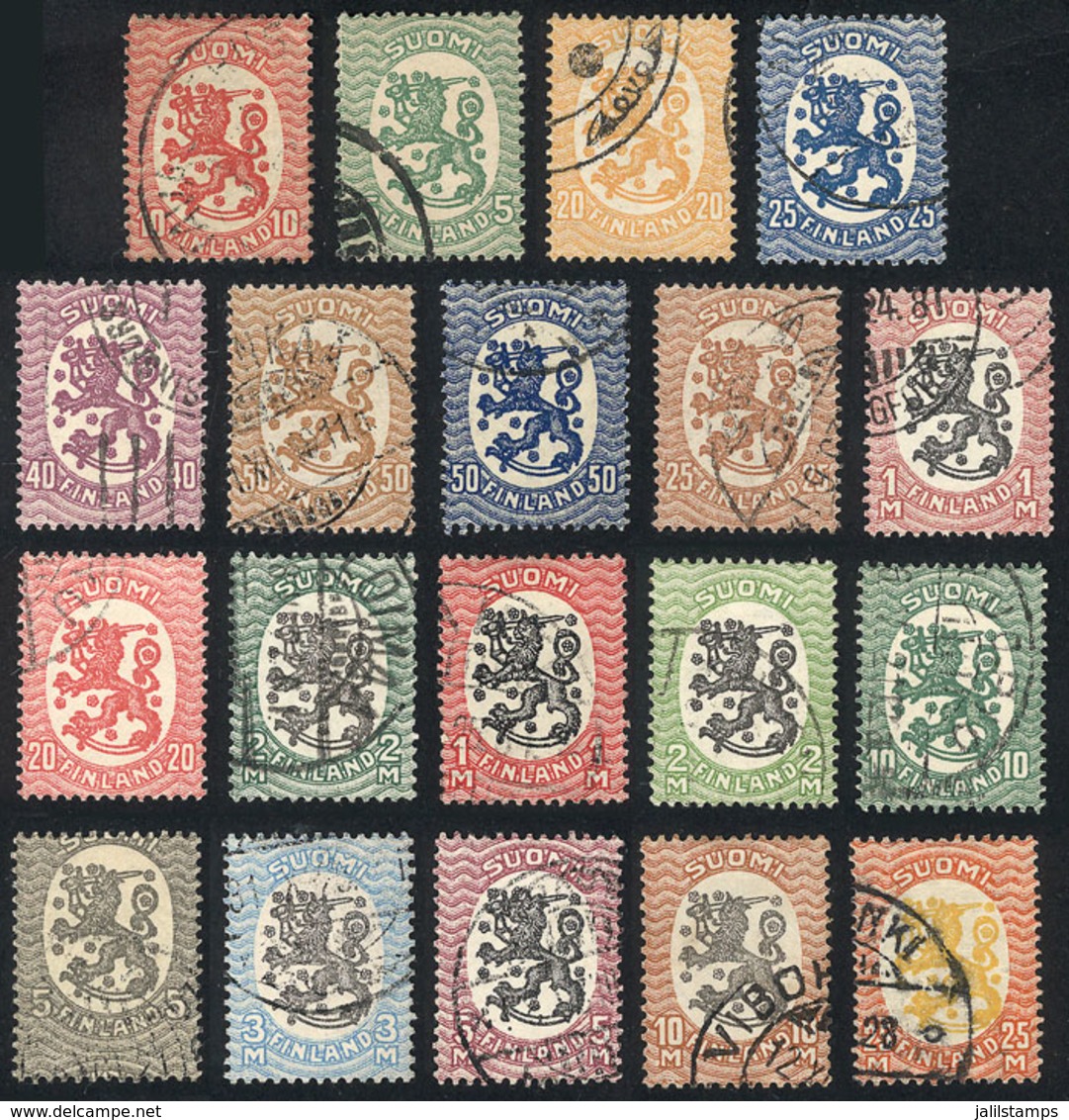 1268 FINLAND: Small Lot Of Used Stamps, Very Fine Quality, Low Start! - Altri & Non Classificati