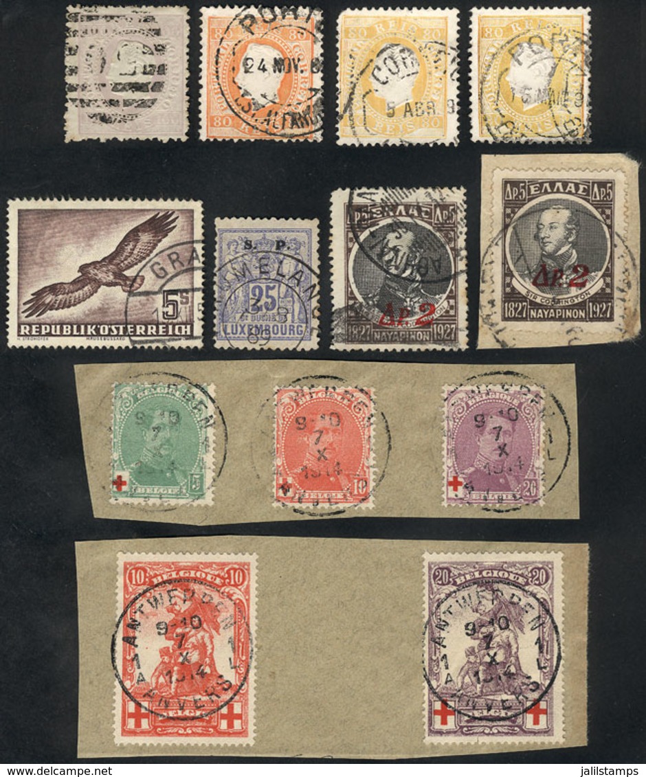 1866 WORLDWIDE: Small Group Of Good Stamps Of Various Countries, Scott Catalog Value Is Several Hundreds $$, VF Quality, - Other & Unclassified