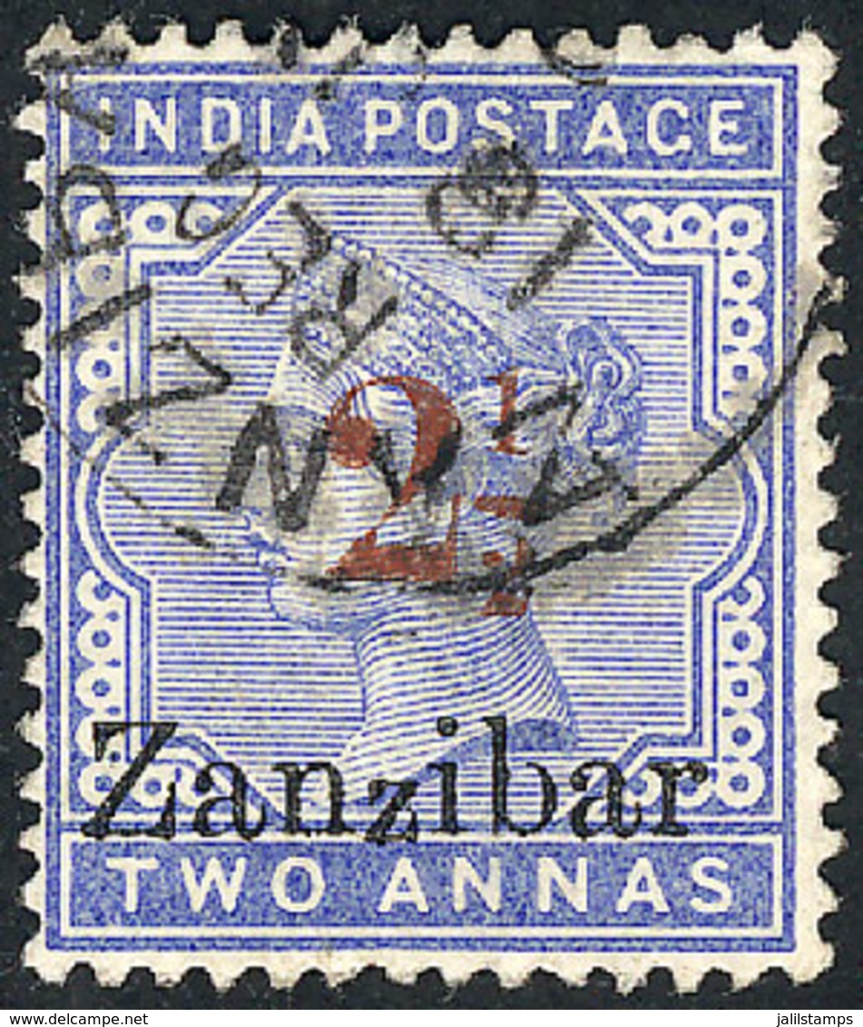 1949 ZANZIBAR: Sc.31, Used, Excellent Quality, Rare, Excellent Quality, Catalog Value US$125. - Zanzibar (1963-1968)