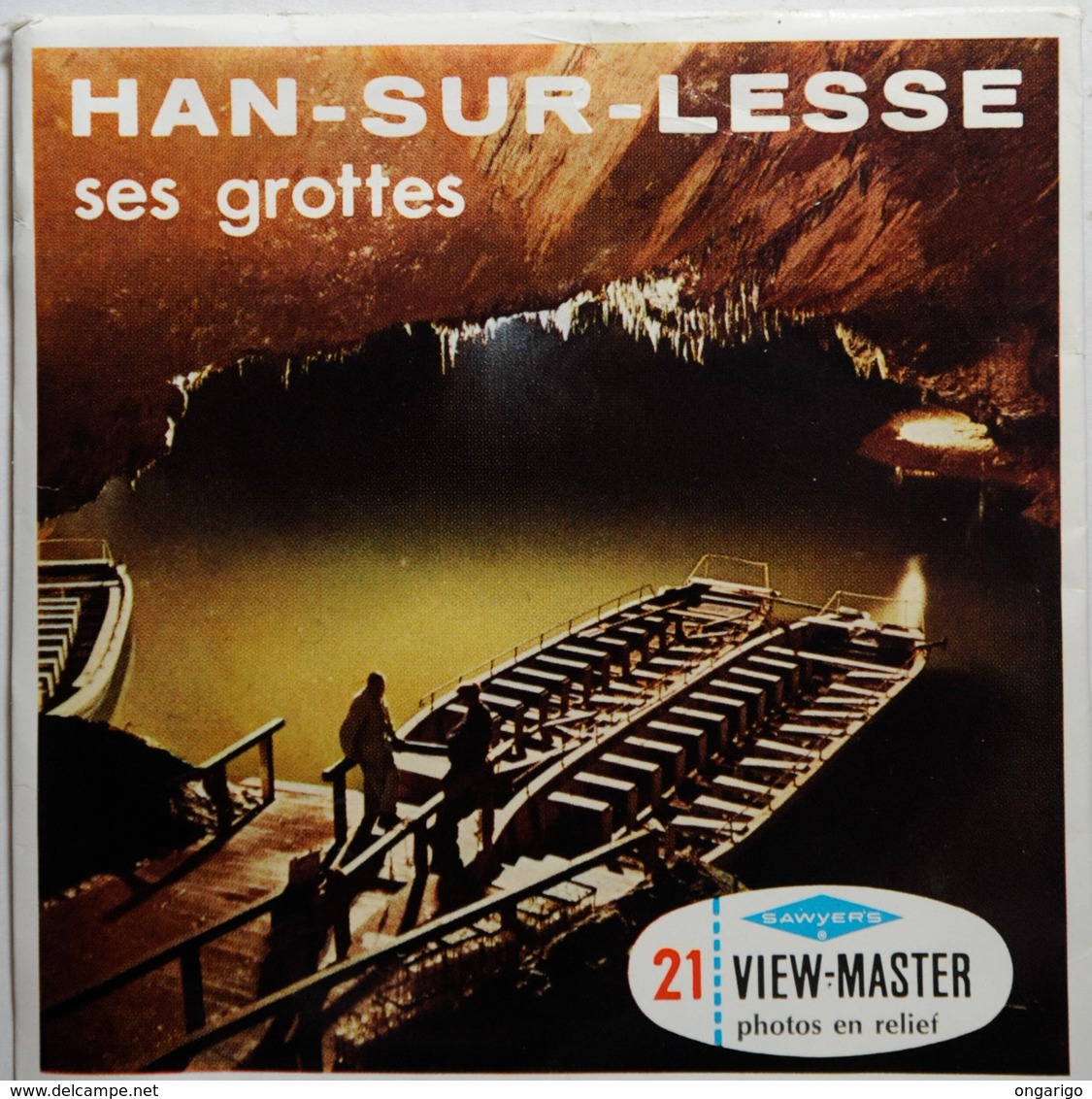 VIEW MASTER  POCHETTE DE 3 DISQUES  :  HAN-SUR-LESSE      C 363 - Stereoscopes - Side-by-side Viewers