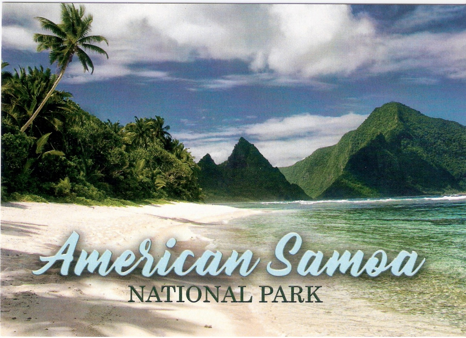 AMERICAN SAMOA National Park (USA) Postcard - New Unused - Samoa Américaine