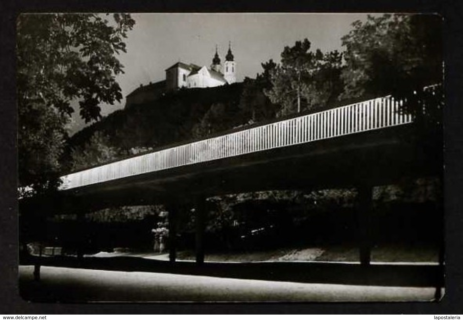 Hungria. Tihany *Bridge With The Abbey-Church* Circulada. - Hungría