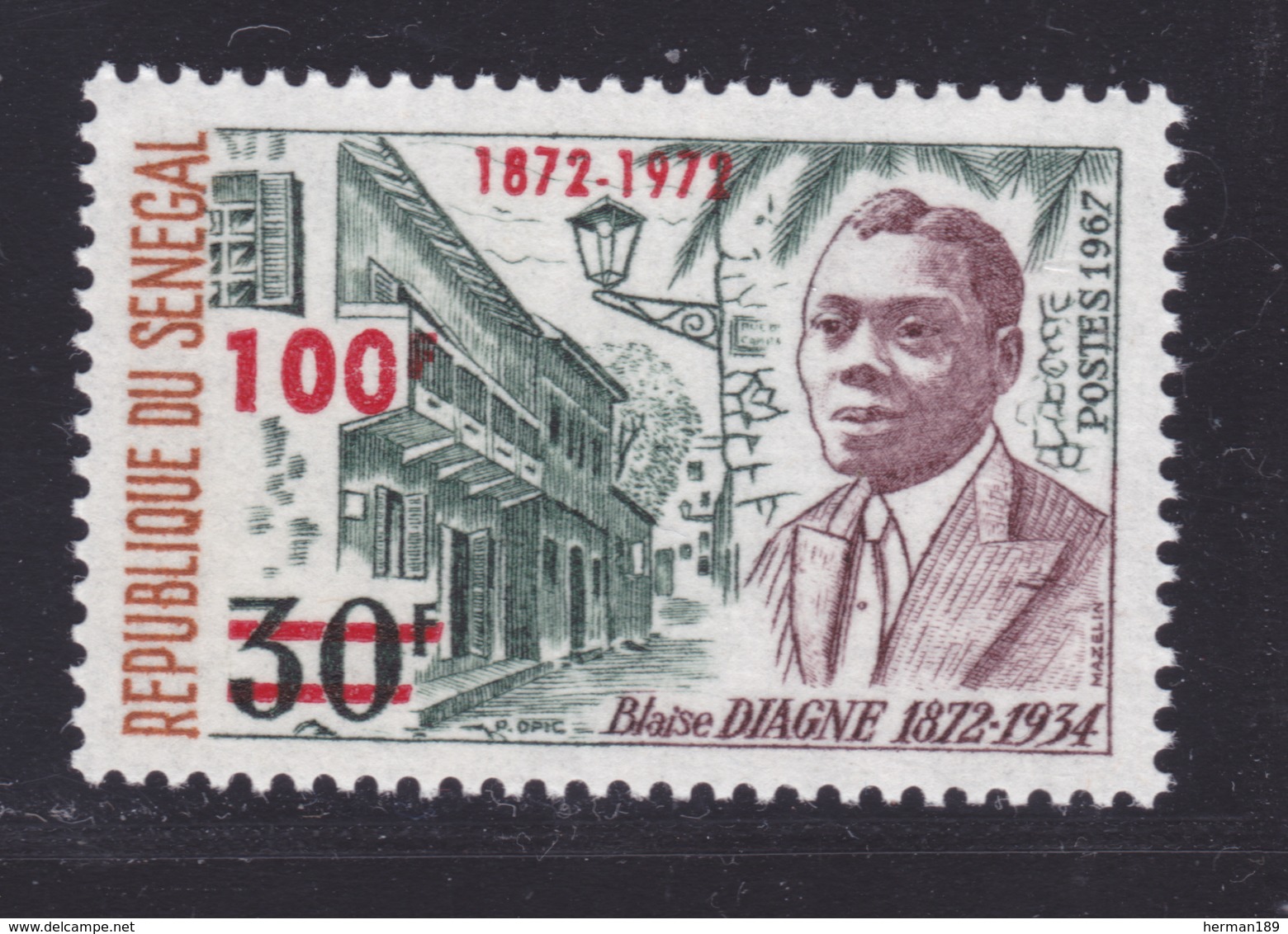 SENEGAL N°  380 ** MNH Neuf Sans Charnière, TB (D7359) Blaise Diagne - Sénégal (1960-...)