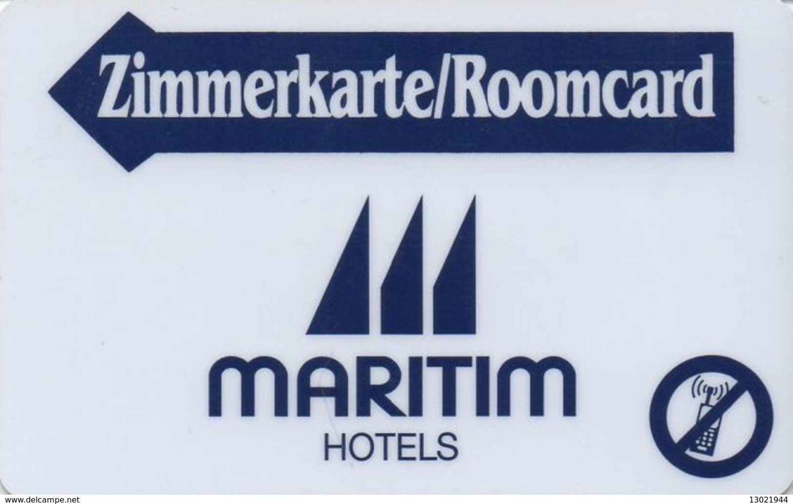 GERMANIA KEY HOTEL Maritim Hotels - Cartes D'hotel