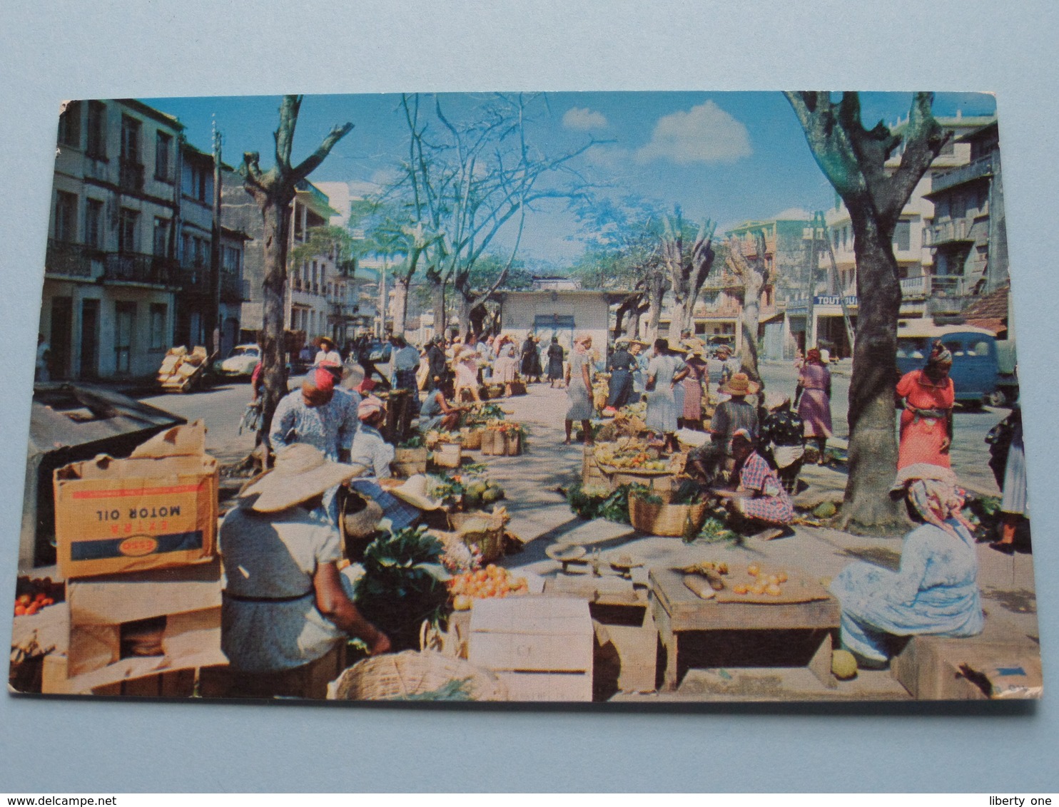 Levée Marché / Boulevard ( Dormand ) Anno 19?? ( Zie Foto Voor Details ) ! - Fort De France