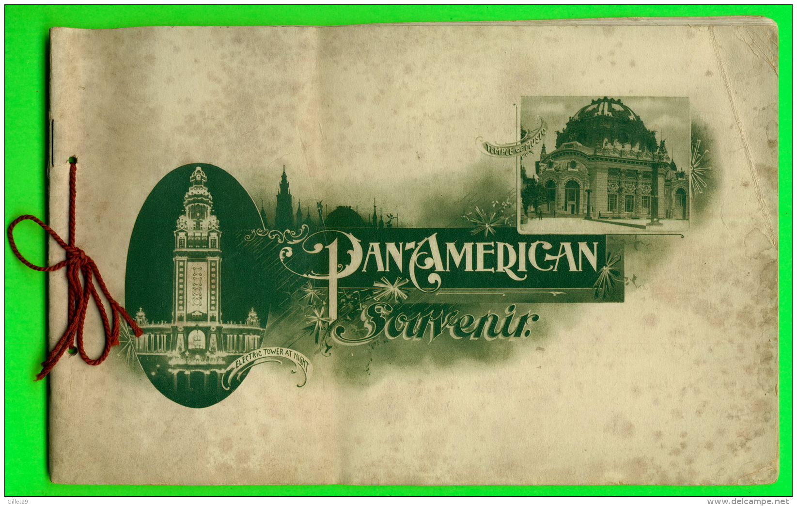 DOCUMENTS HISTORIQUES - PAN-AMERICAN SOUVENIR - EXPOSITION AT BUFFALO, NY IN 1901 - 34 PAGES - - Documents Historiques
