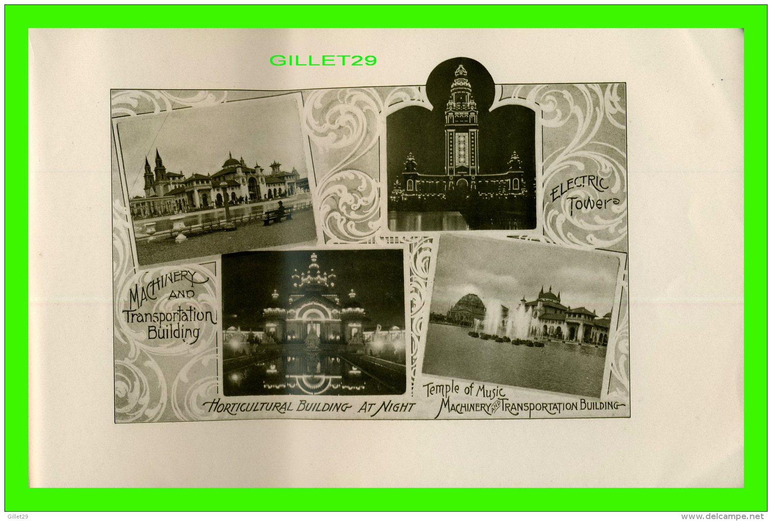 DOCUMENTS HISTORIQUES - PAN-AMERICAN SOUVENIR - EXPOSITION AT BUFFALO, NY IN 1901 - 34 PAGES - - Documents Historiques