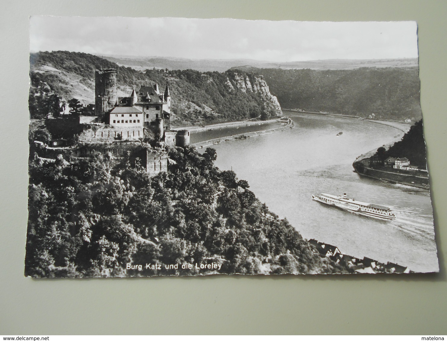 ALLEMAGNE RHENANIE PALATINAT BURG KATZ UND DIE LORELEY - Loreley