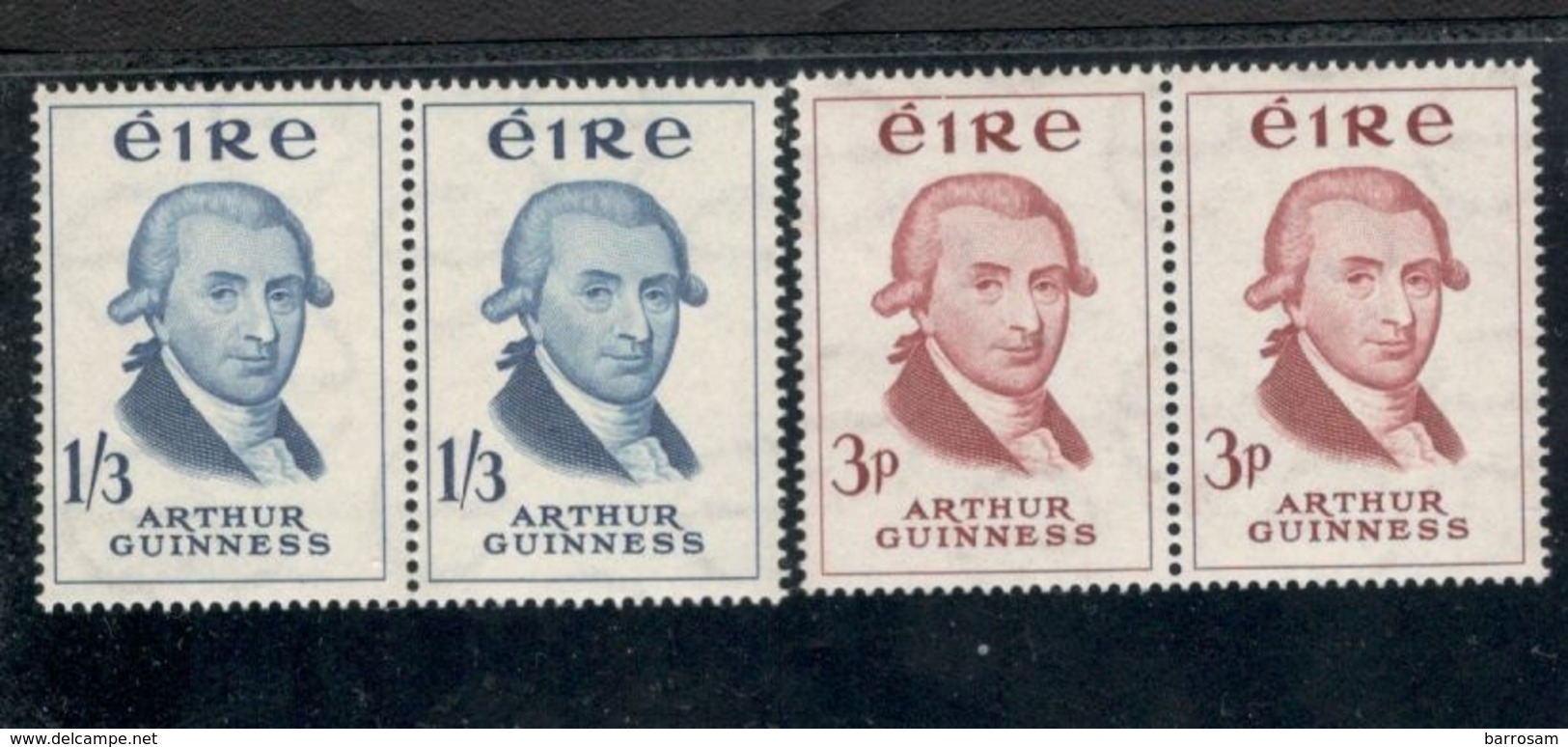 Ireland1959:Michel 142-3mnh**(2 Sets) Cat.Value44Euros($51.90) - Unused Stamps