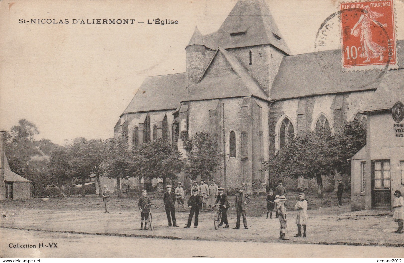 76 Saint Nicolas D'Aliermont. L'eglise - Autres & Non Classés