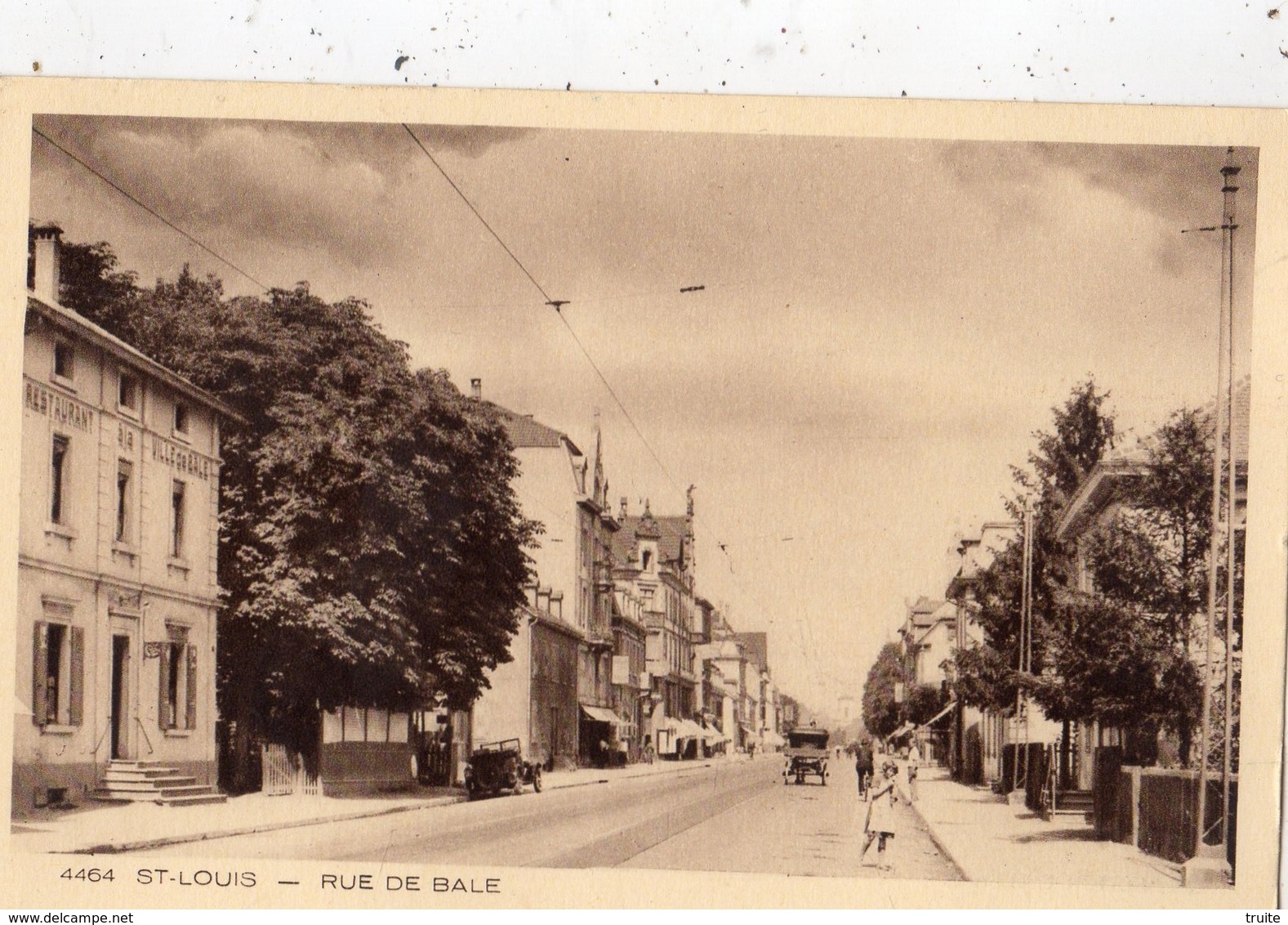 SAINT-LOUIS RUE DE BALE - Saint Louis