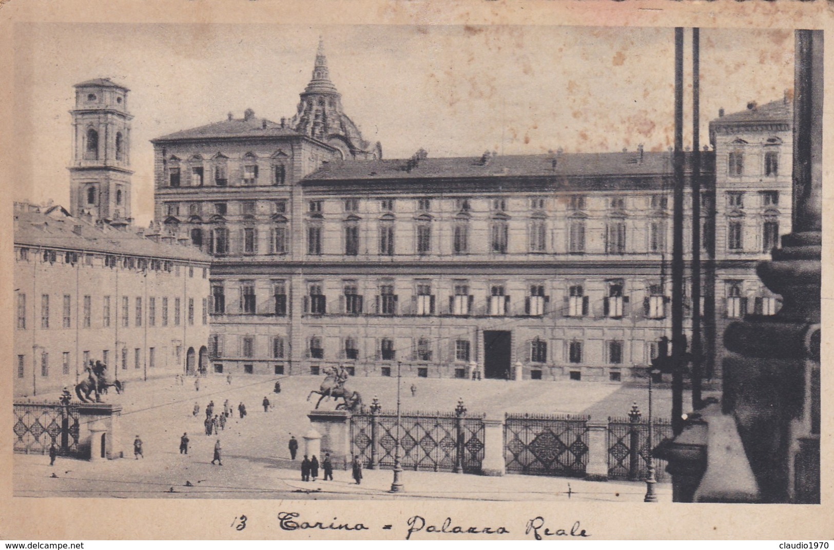 CARTOLINA - POSTCARD - TORINO - PALAZZO REALE - Palazzo Reale