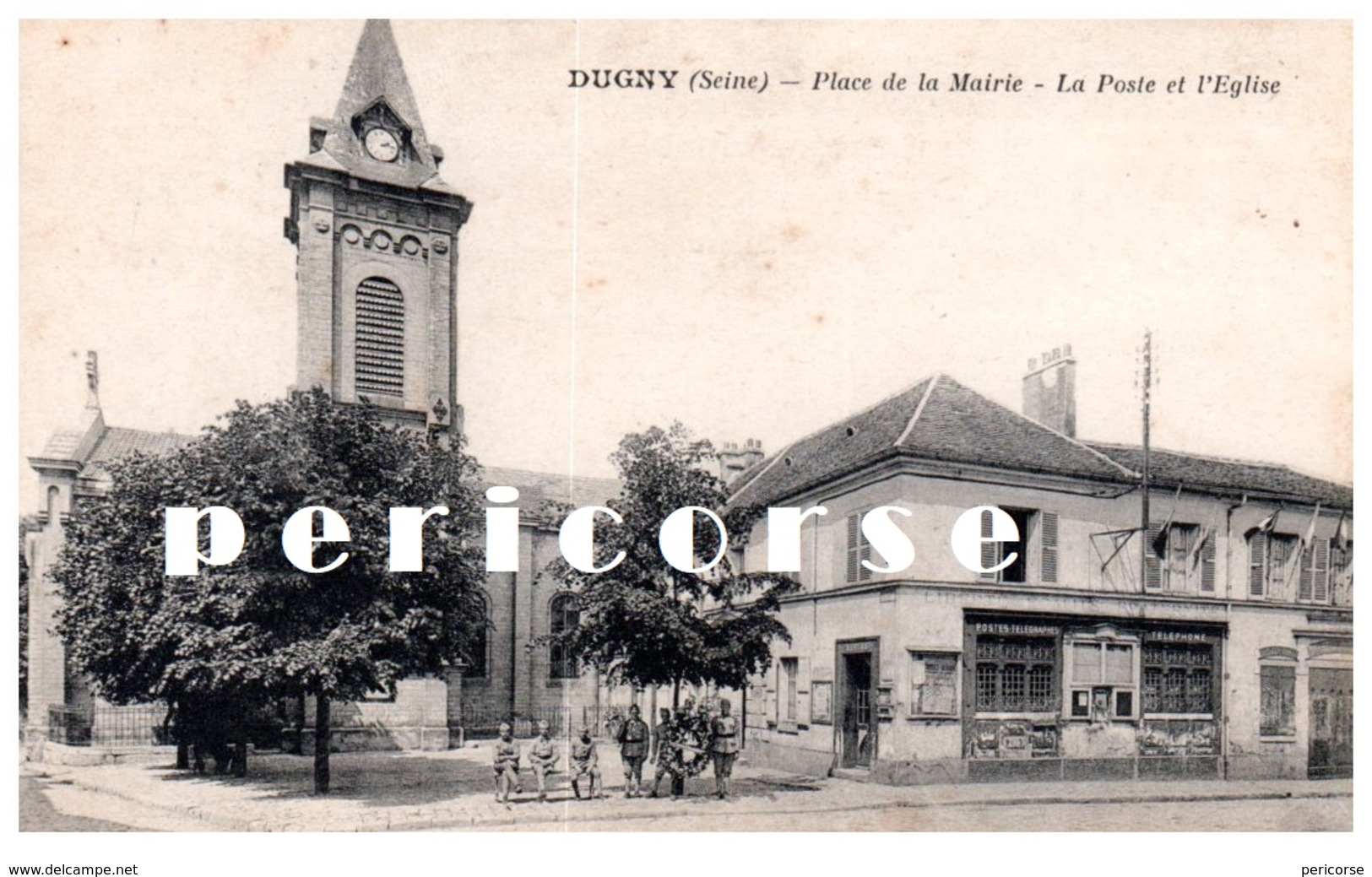 93  Dugny  Poste Place De La Mairie - Dugny