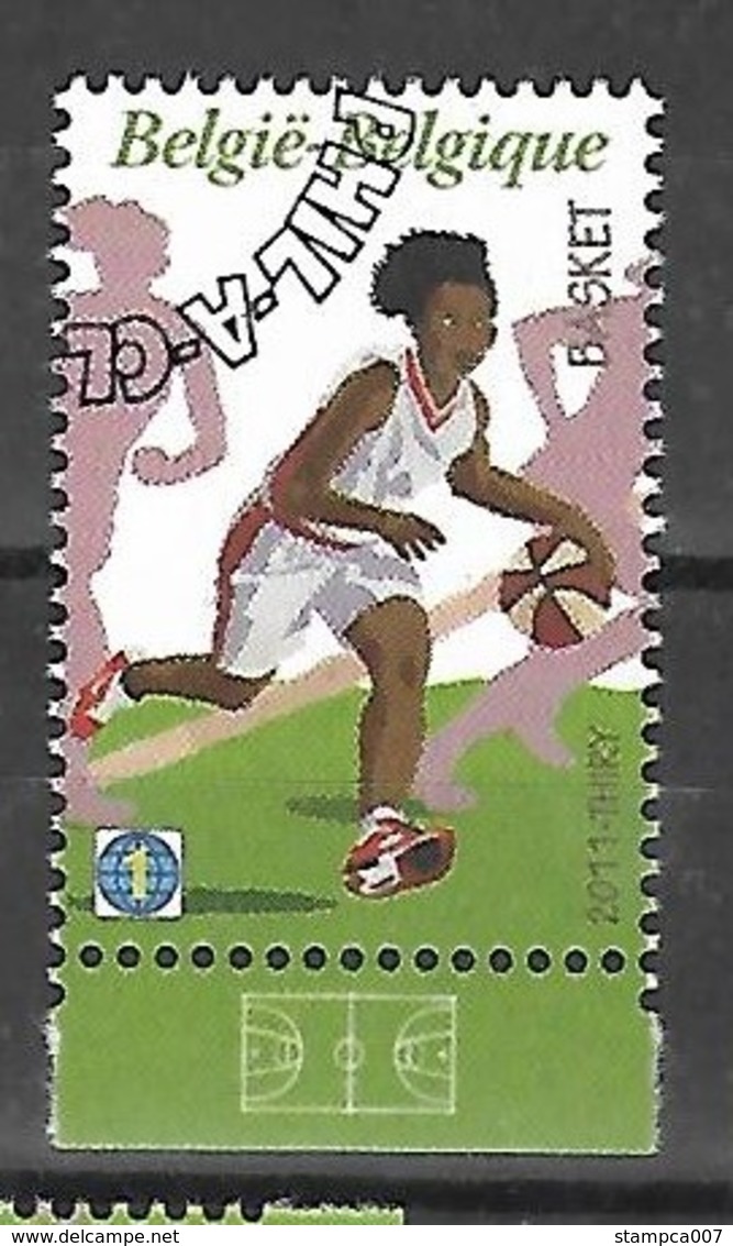 OCB Nr 4157 From BL190 Sport Women Femme Vrouw Basketbal - Oblitérés
