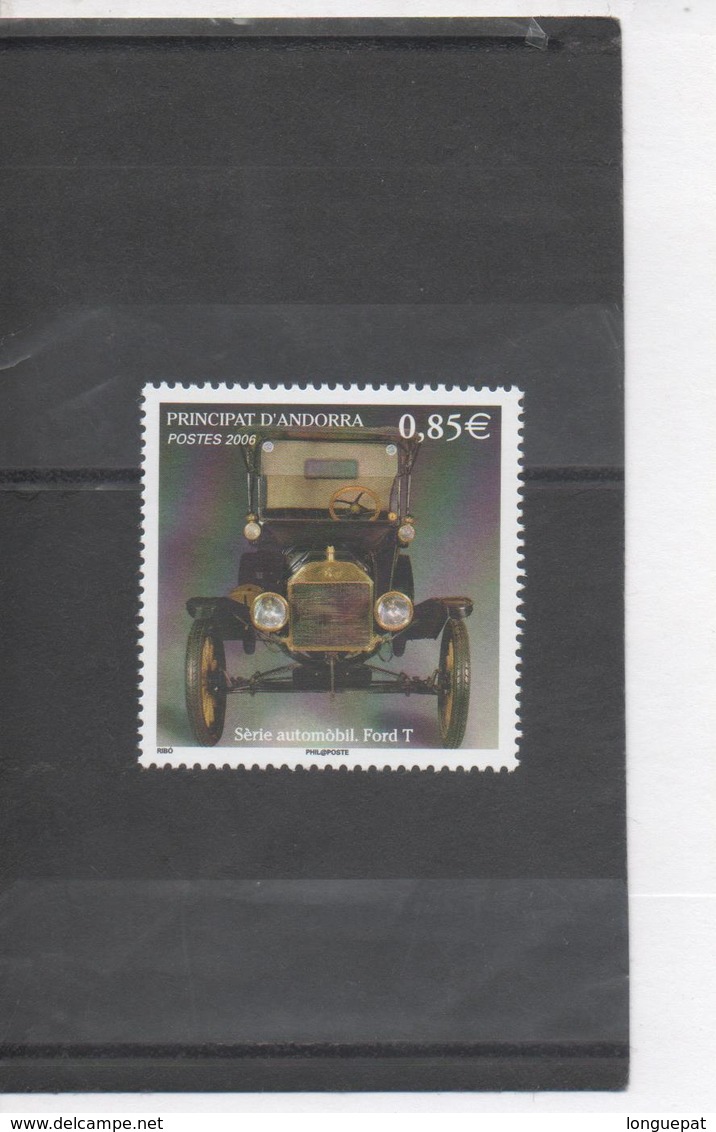 ANDORRE - Automobile - Voiture Américaine Ford T - Transport - - Unused Stamps