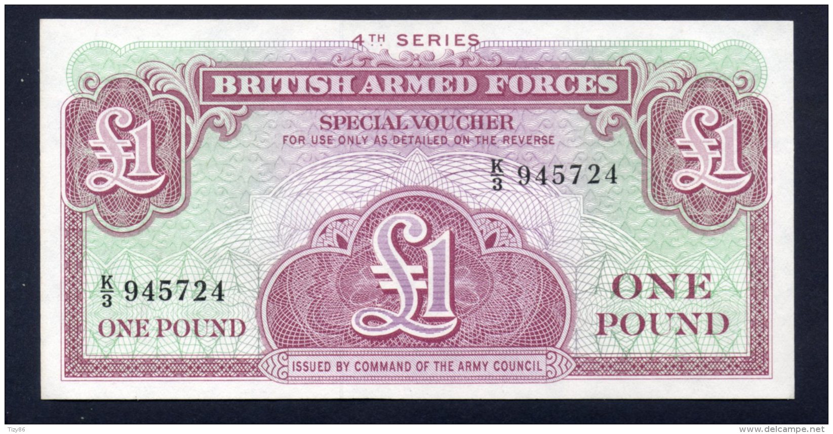 Banconota Gran Bretagna British-Armed Forces - 1 Pound (FDS) - British Armed Forces & Special Vouchers