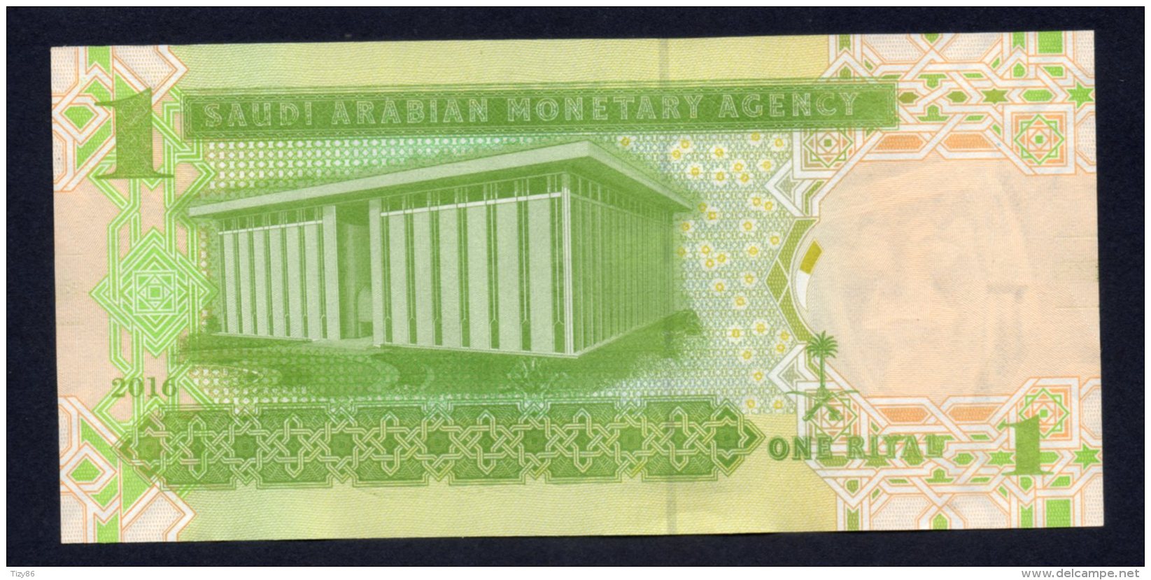 Banconota Arabia Saudita - 1 Rial 2016 (FDS/UNC) - Arabia Saudita