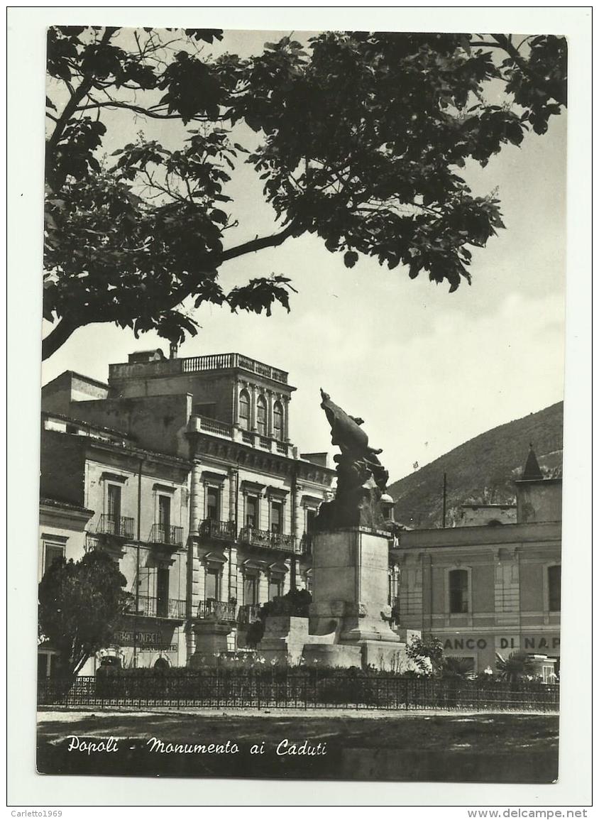 POPOLI - MONUMENTO AI CADUTI   VIAGGIATA FG - Pescara