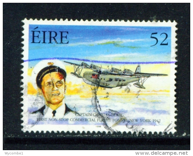 IRELAND  -  1998  Aviation Pioneers  52c  Used As Scan - Gebraucht