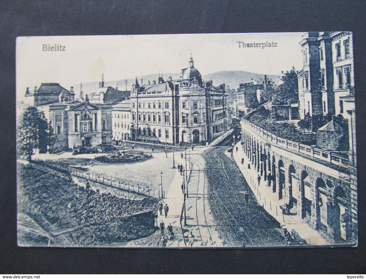 AK BIELITZ Theaterplatz Ca.1910 ////  D*32039 - Schlesien