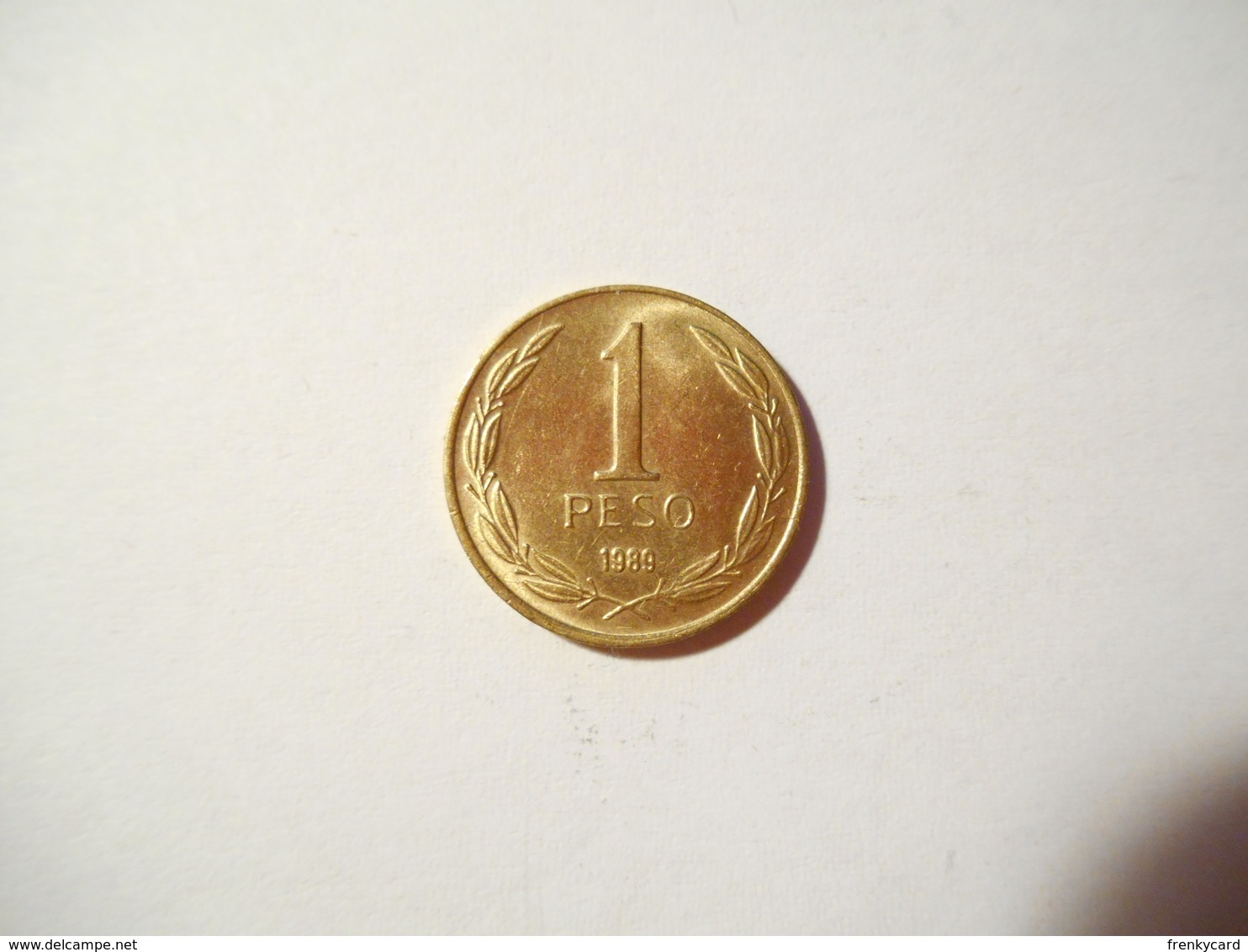 Cile 1 Pesos 1989 - Cile