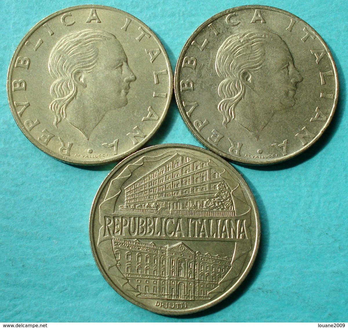 Italie - 200 Lire Commémoratives 1993 - 1994 - 1996 Lot 3 Pièces De Monnaie Superbes - 200 Lire