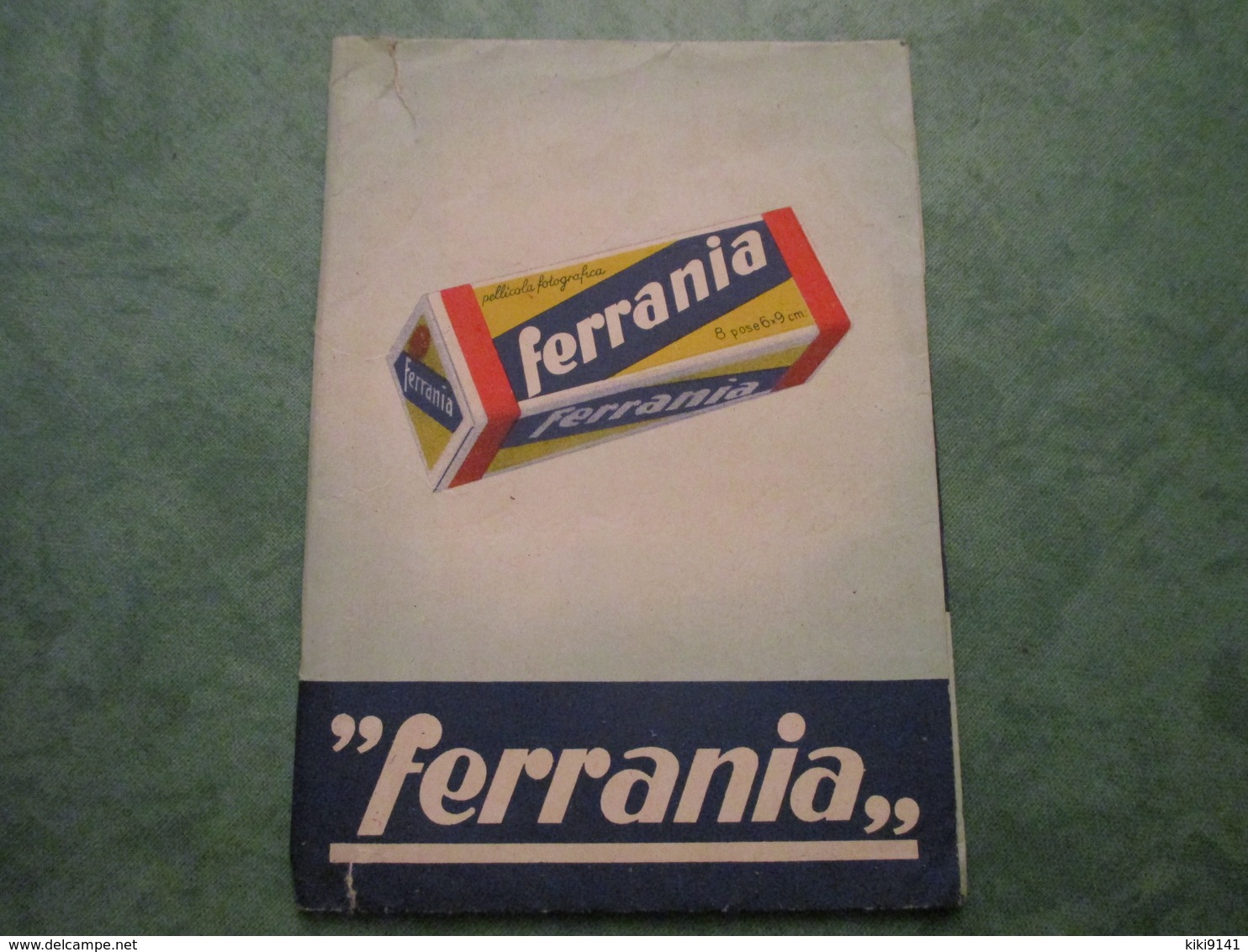 "FERRANIA" Pellicola Fotografica  - Pochette Vide - Other & Unclassified