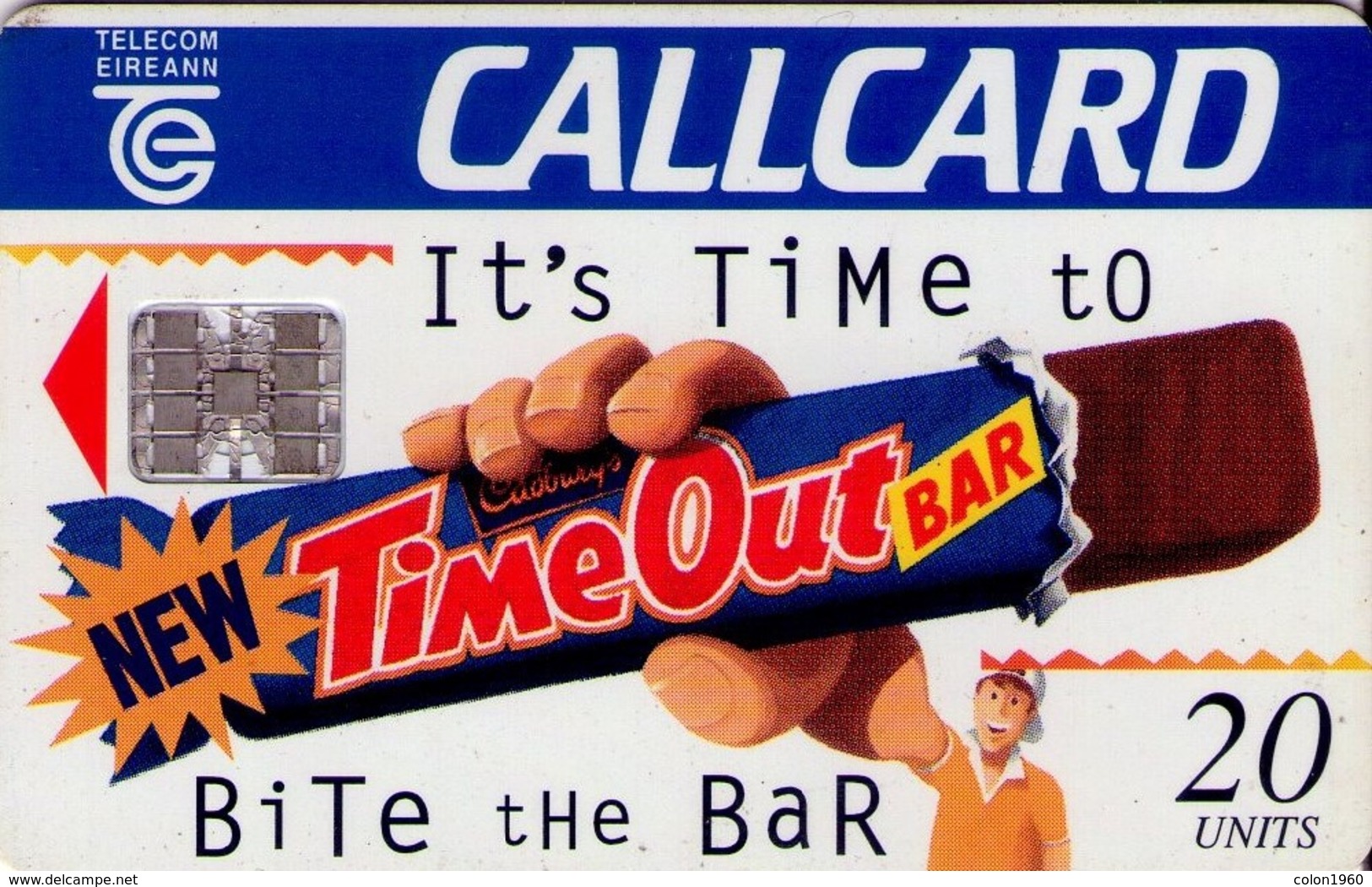 IRLANDA. 1101. CADBURY'S - IT'S TIME TO BITE THE BAR. (081) - Irlanda