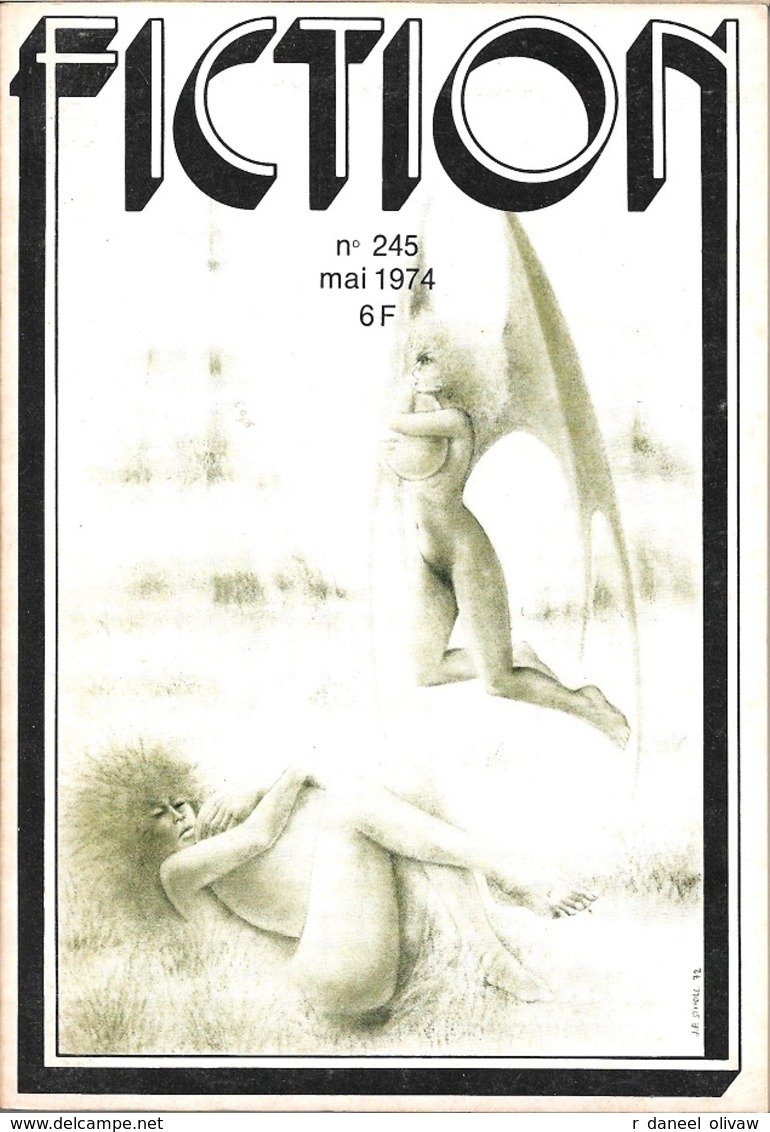 Fiction N° 245, Mai 1974 (comme Neuf) - Fictie